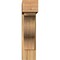 Ekena Millwork Funston Block Rough Sawn Bracket w/ Offset Brace, Western Red Cedar, 8"W x 28"D x 32"H BKT0806X28X32FST05RWR - alternate 2